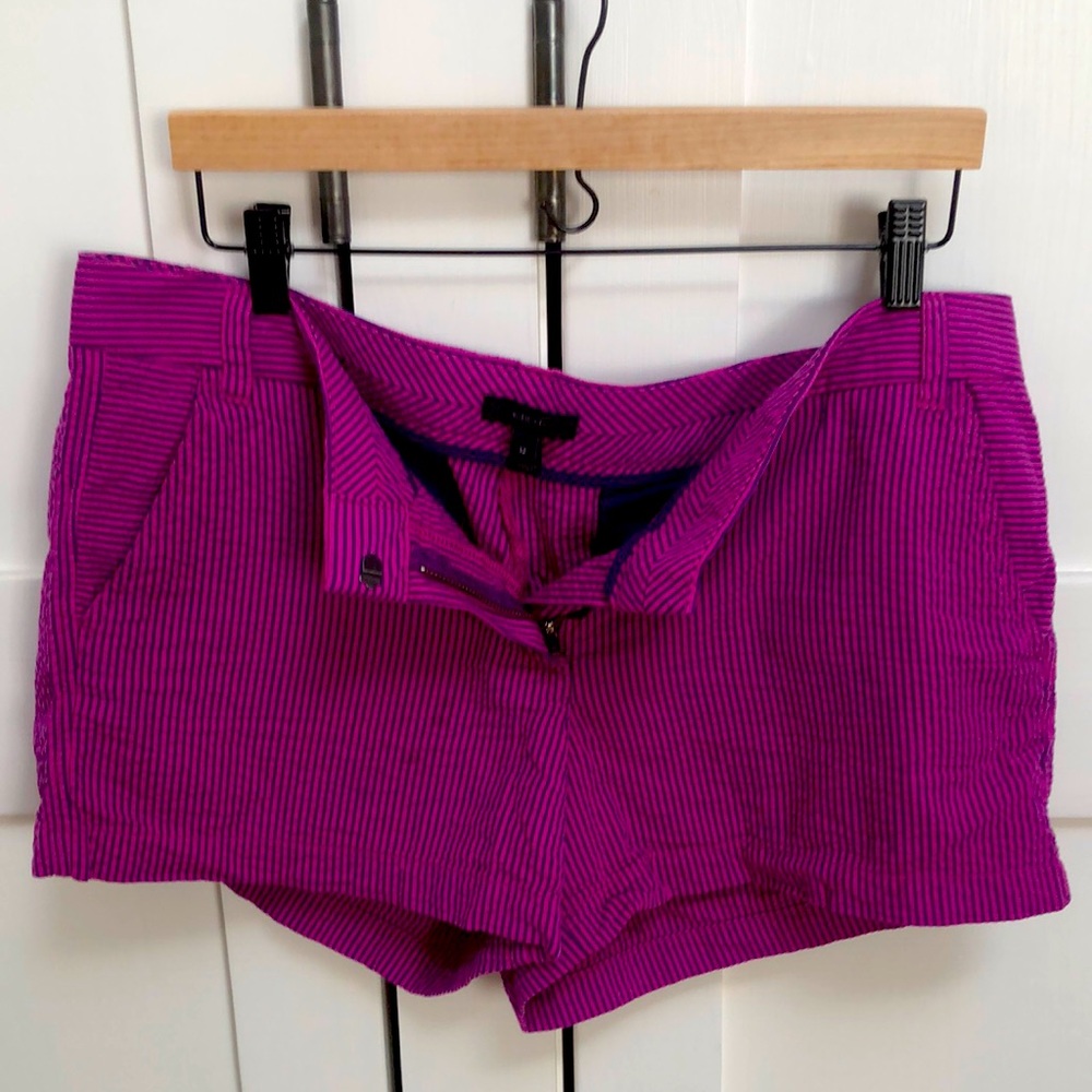 JCrew seersucker shorts